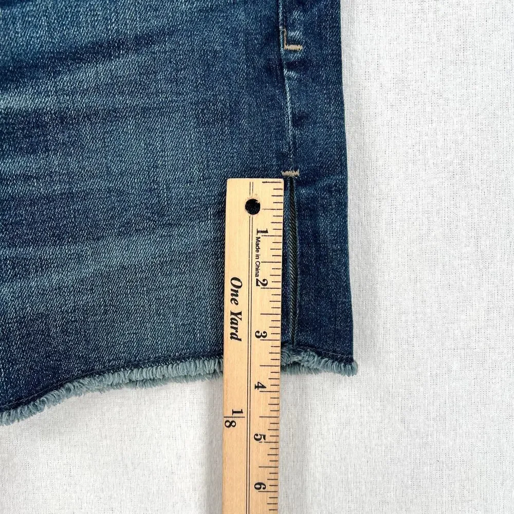 CITIZENS OF HUMANITY Corey Short Womens 28 Slouchy Fit Denim Cut Off Dark Wash